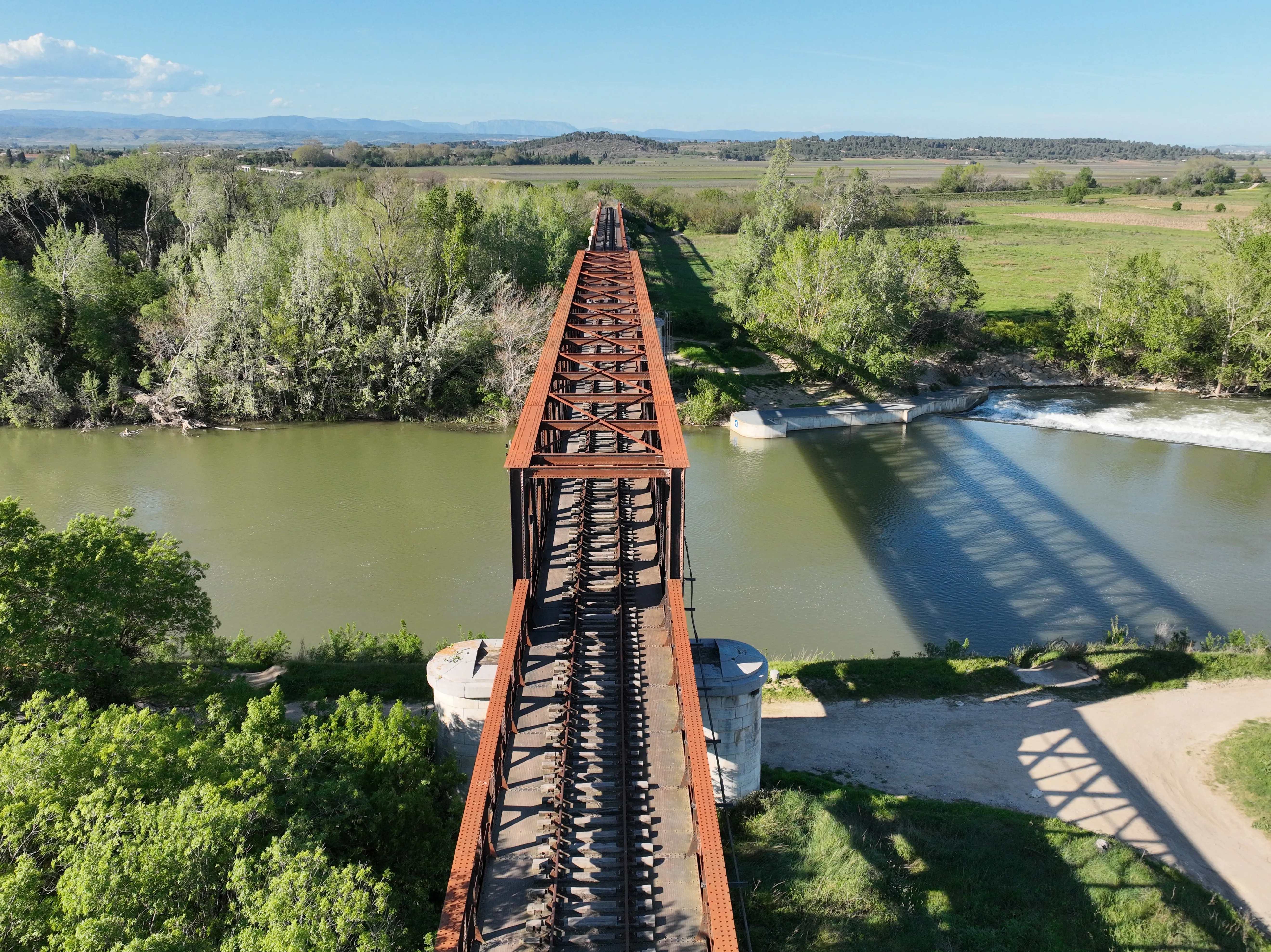 Vue d'ensemble Viaduc du Gailhousty